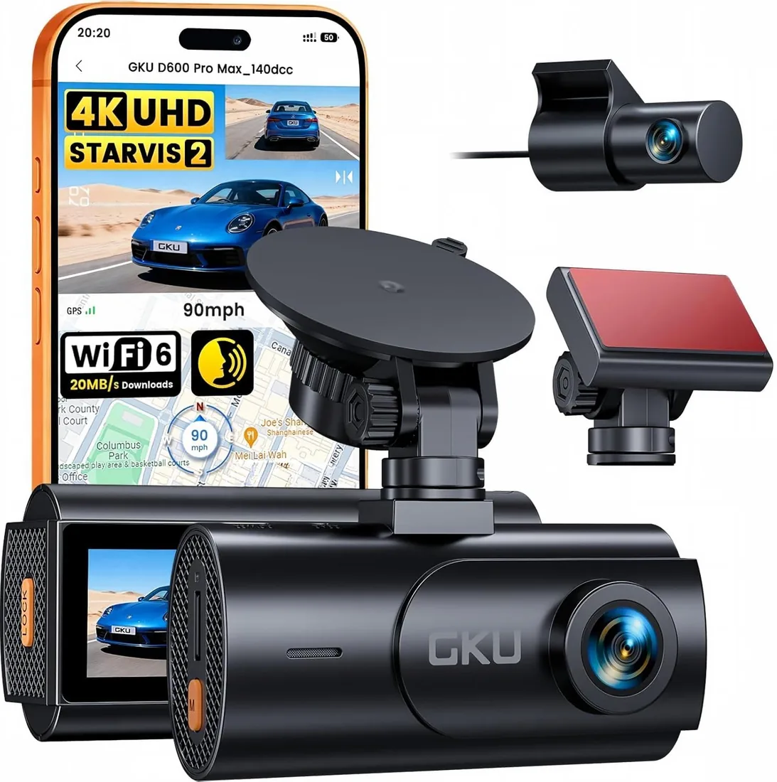 D600 Pro Max dash camera