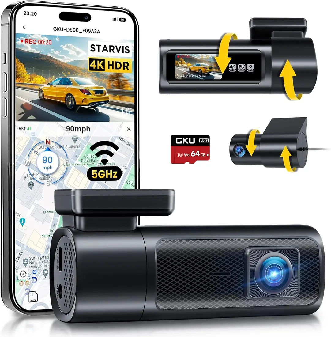 D900 dash camera