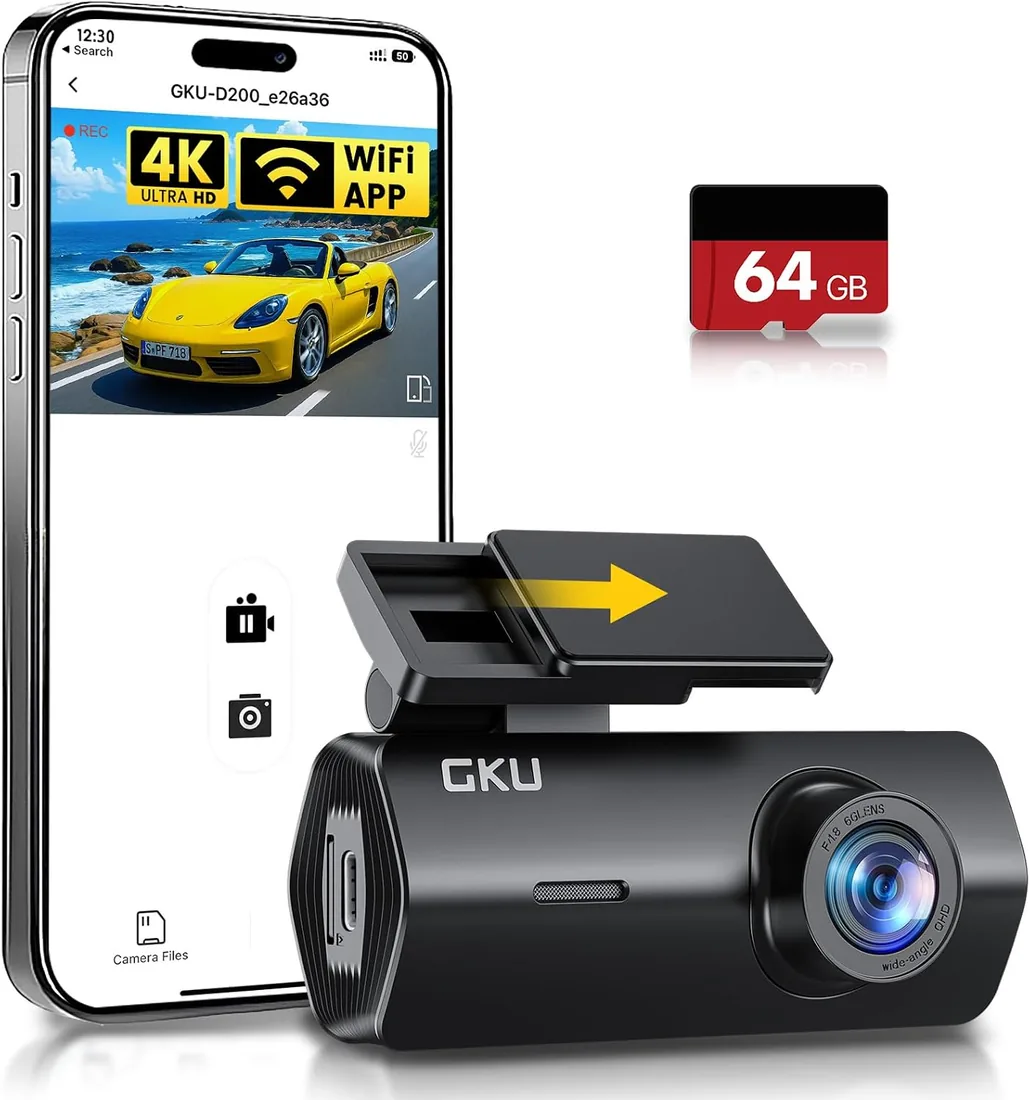 4K Front Mini dash camera